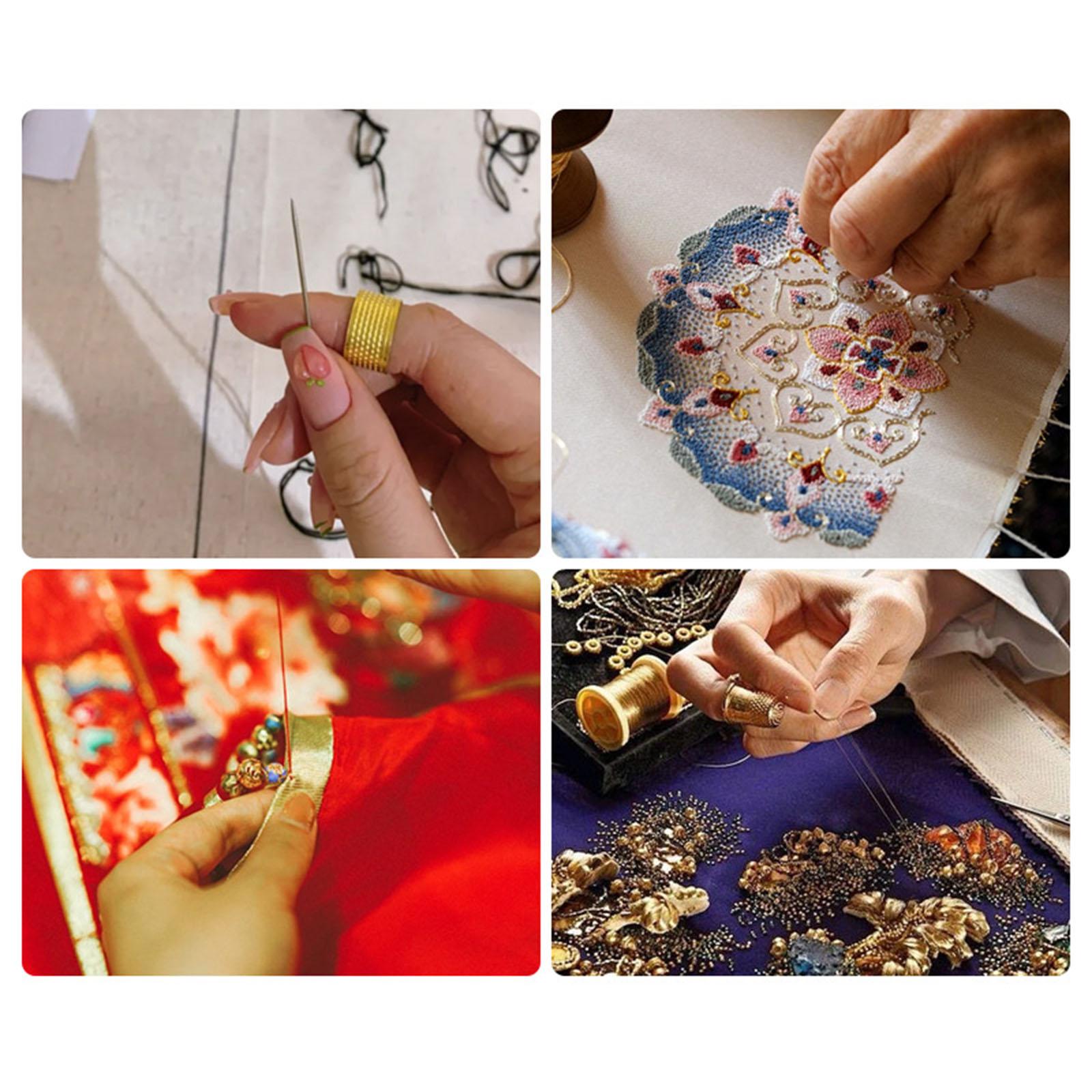Sewing Thimble Metal - 앤틱 스타일 금속 재봉틀 손가락 보호대,