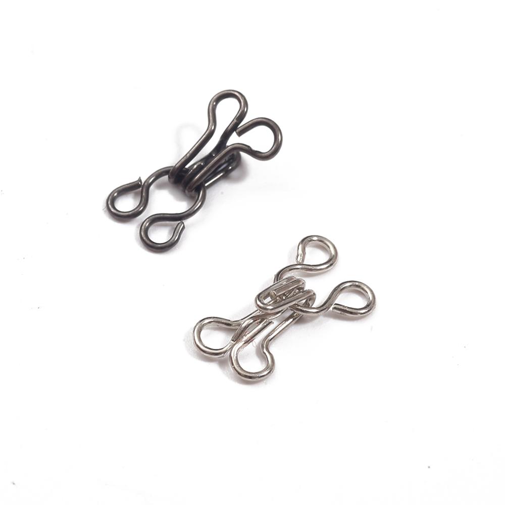 48Pcs 금속 버클 버튼 셔츠 후크 및 아이 패스너  - Hook Eye Fastener 리뷰 및 가격