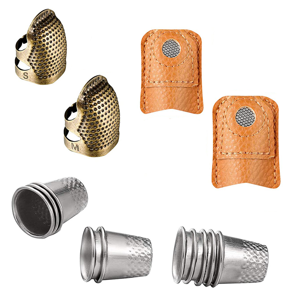 바느질 골무 세트, 금속 구리 손가락 보호대, 골무 가 - Sewing Thimble Metal 리뷰 및 가격