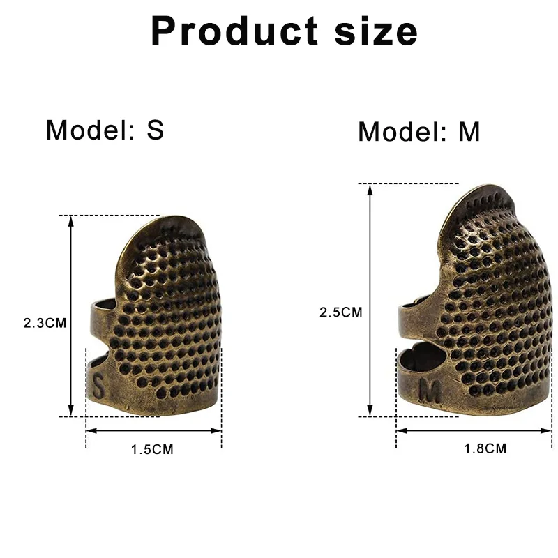 재봉 골무 수작업 재봉 골무, 손가락 보호대, 금속 손 - Sewing Thimble Metal 리뷰 및 가격