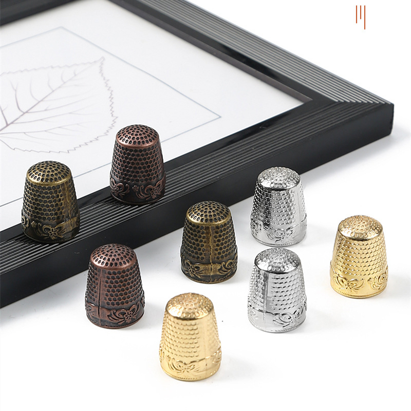 레트로 손가락 보호기 골동품 골무 반지 Handwork - Sewing Thimble Metal 리뷰 및 가격