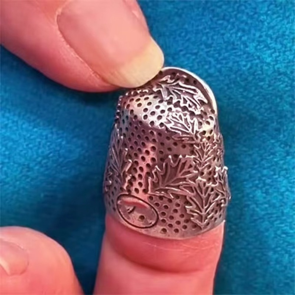 금속 오픈 네일 아콘 써미블 내구성 조절 가능 오픈 네 - Sewing Thimble Metal 리뷰 및 가격