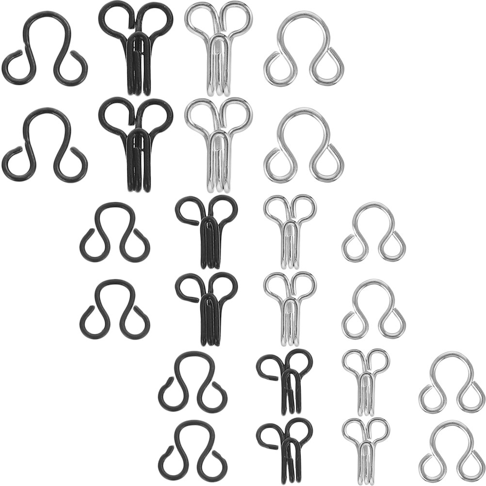 120개 의류 고리 바느질용 고리 잠금 고리 브라 스커 - Hook Eye Fastener 리뷰 및 가격