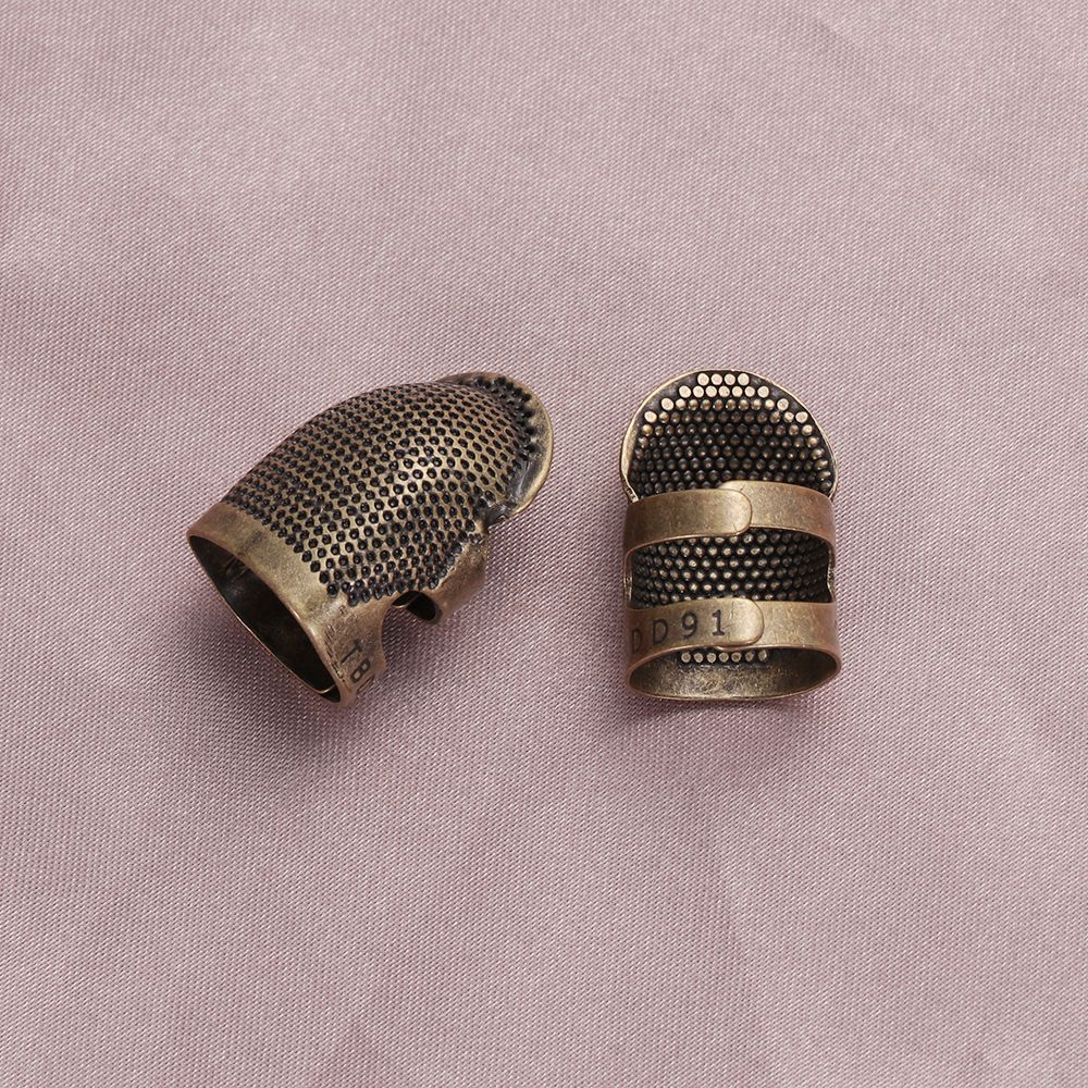 재봉 액세서리 빈티지 골드 수공예 바늘 골무 앤티크 반 - Sewing Thimble Metal 리뷰 및 가격