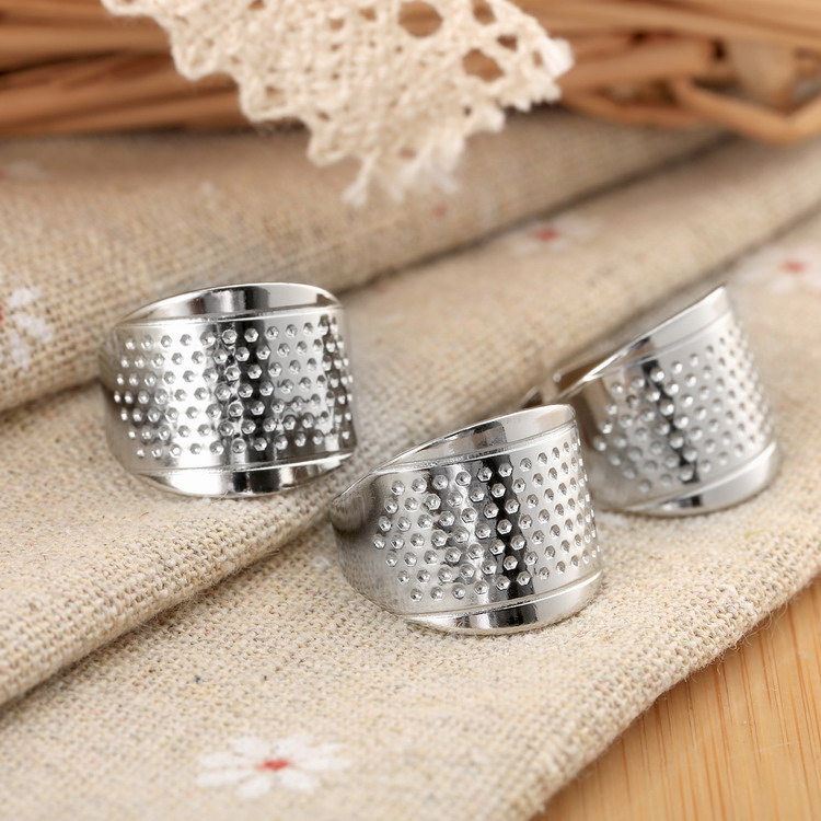 3pcs 금속 손가락 골무 재단사 바느질 그립 방패 수 - Sewing Thimble Metal 리뷰 및 가격
