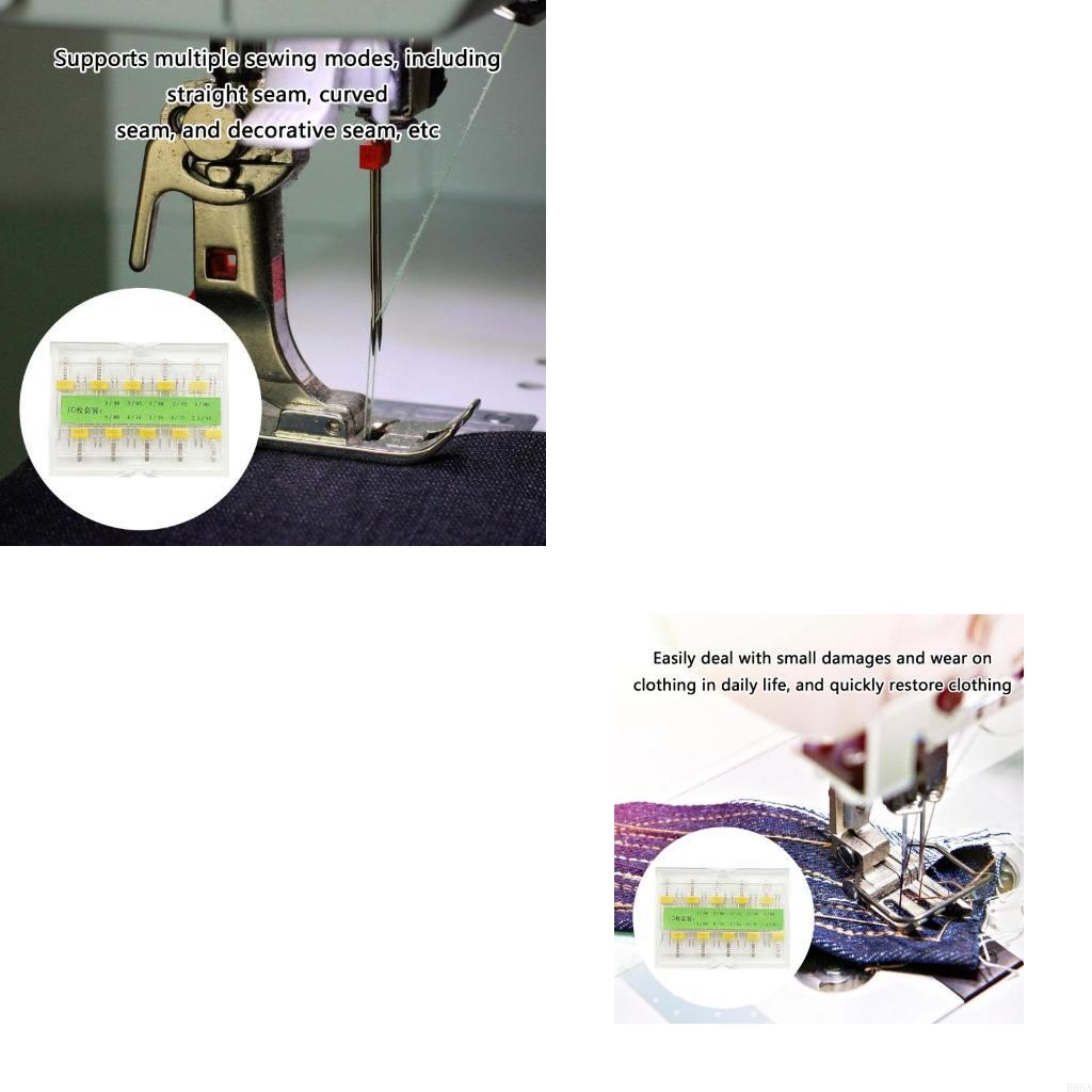 R66A 10Pcs 재봉틀 바늘 스트레치 트윈 바늘 가 - Twin Needle Stretch 리뷰 및 가격