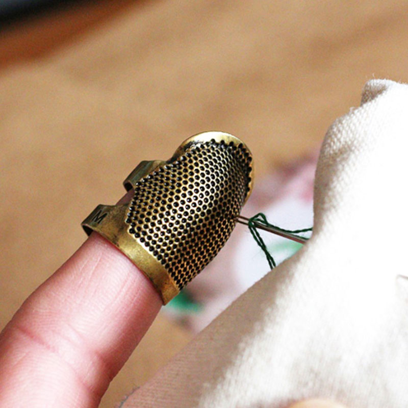 【HMA】재봉용 골무 손가락 보호 링, 견고한 금속 황 - Sewing Thimble Metal 리뷰 및 가격