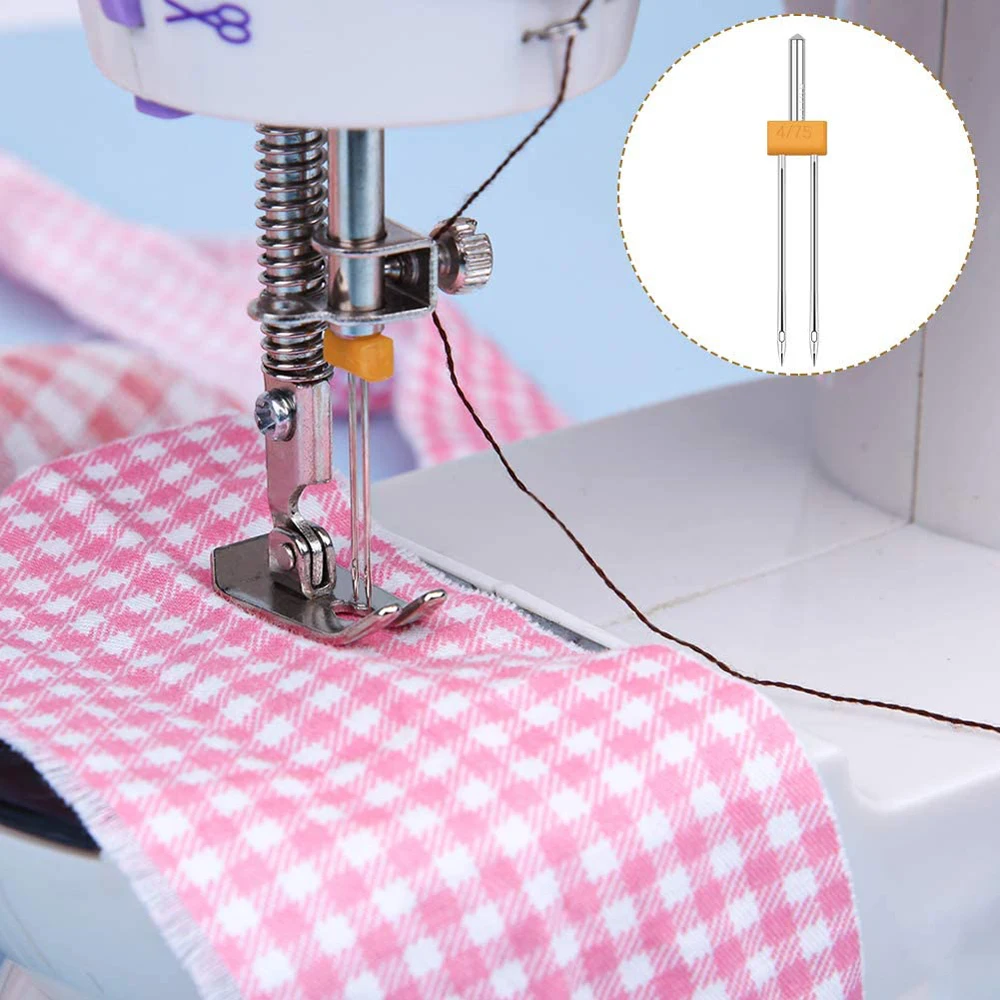 4-10PCS 재봉틀 트윈 바늘 더블 트윈 스트레치 바 - Twin Needle Stretch 리뷰 및 가격