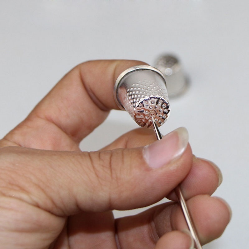 10개 금속 알루미늄 탑 니들 DIY 손바느질 도구 압 - Sewing Thimble Metal 리뷰 및 가격